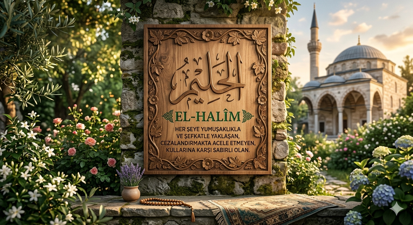 Kalbin Sükûnet Kapısı ​Günün Esması: El-Halîm (الحليم) ​